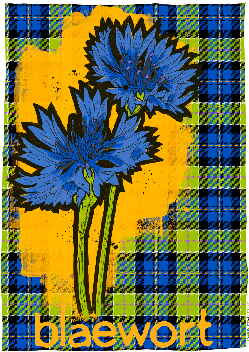 Blaewort oan tartan – poster