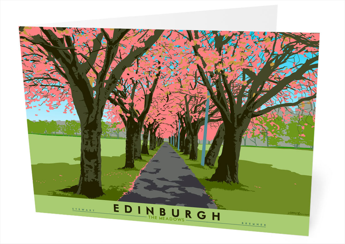 Edinburgh: The Meadows – card