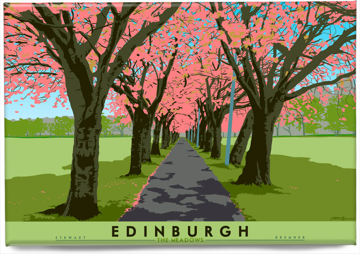 Edinburgh: The Meadows – magnet
