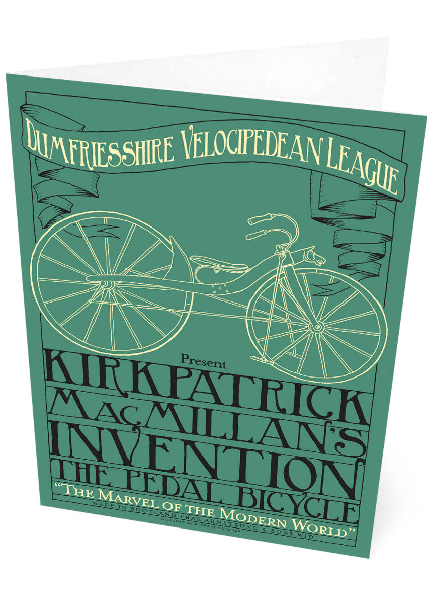 MacMillan’s bicycle – card