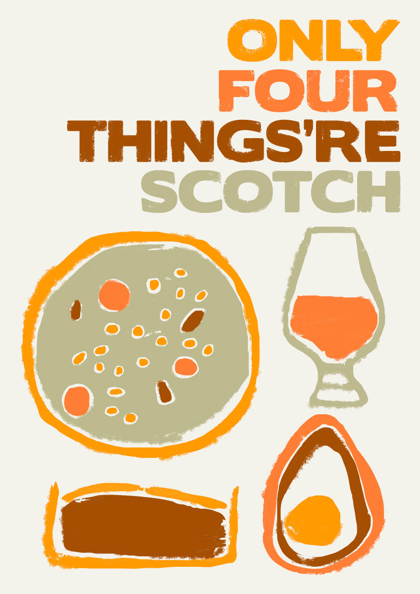 Four Scotch things – poster