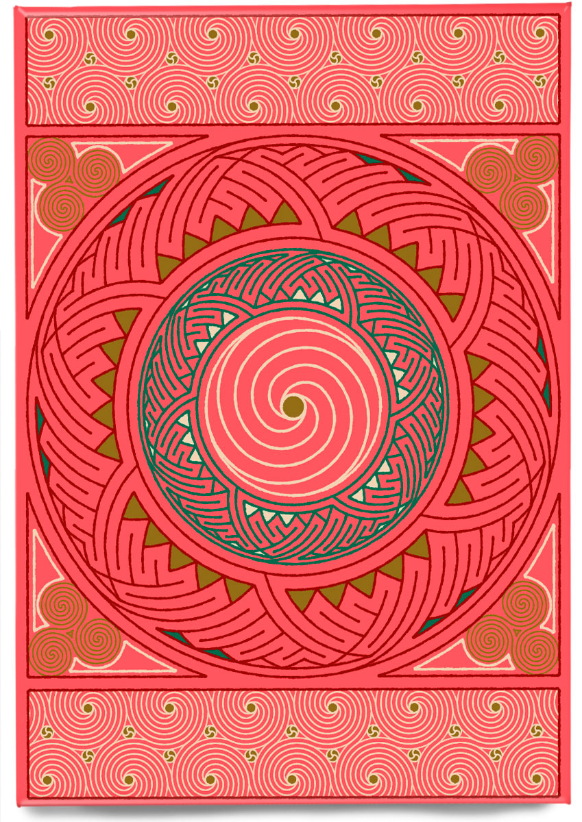 Stroma Celtic coral panel – magnet