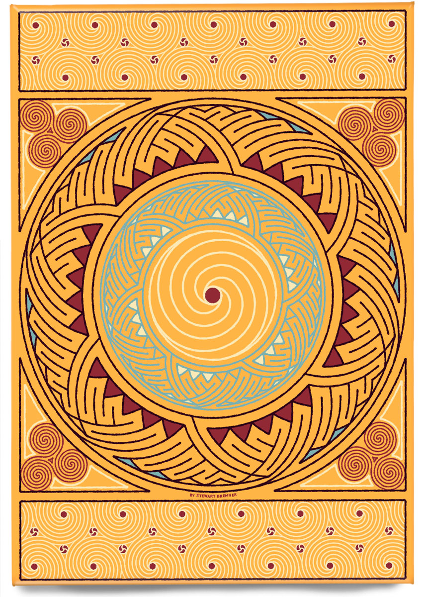 Stroma Celtic sand panel – magnet