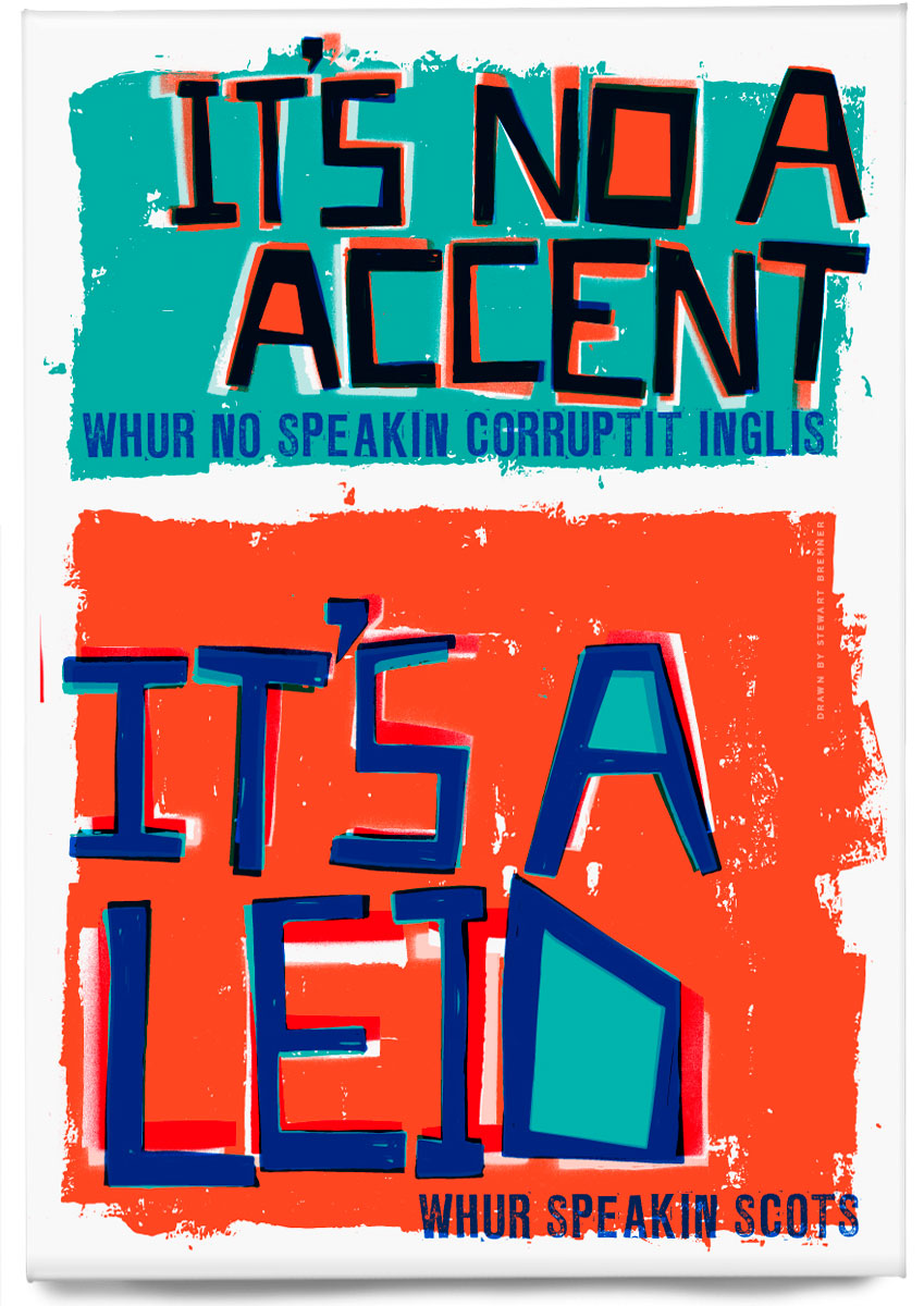 It's no a accent – magnet