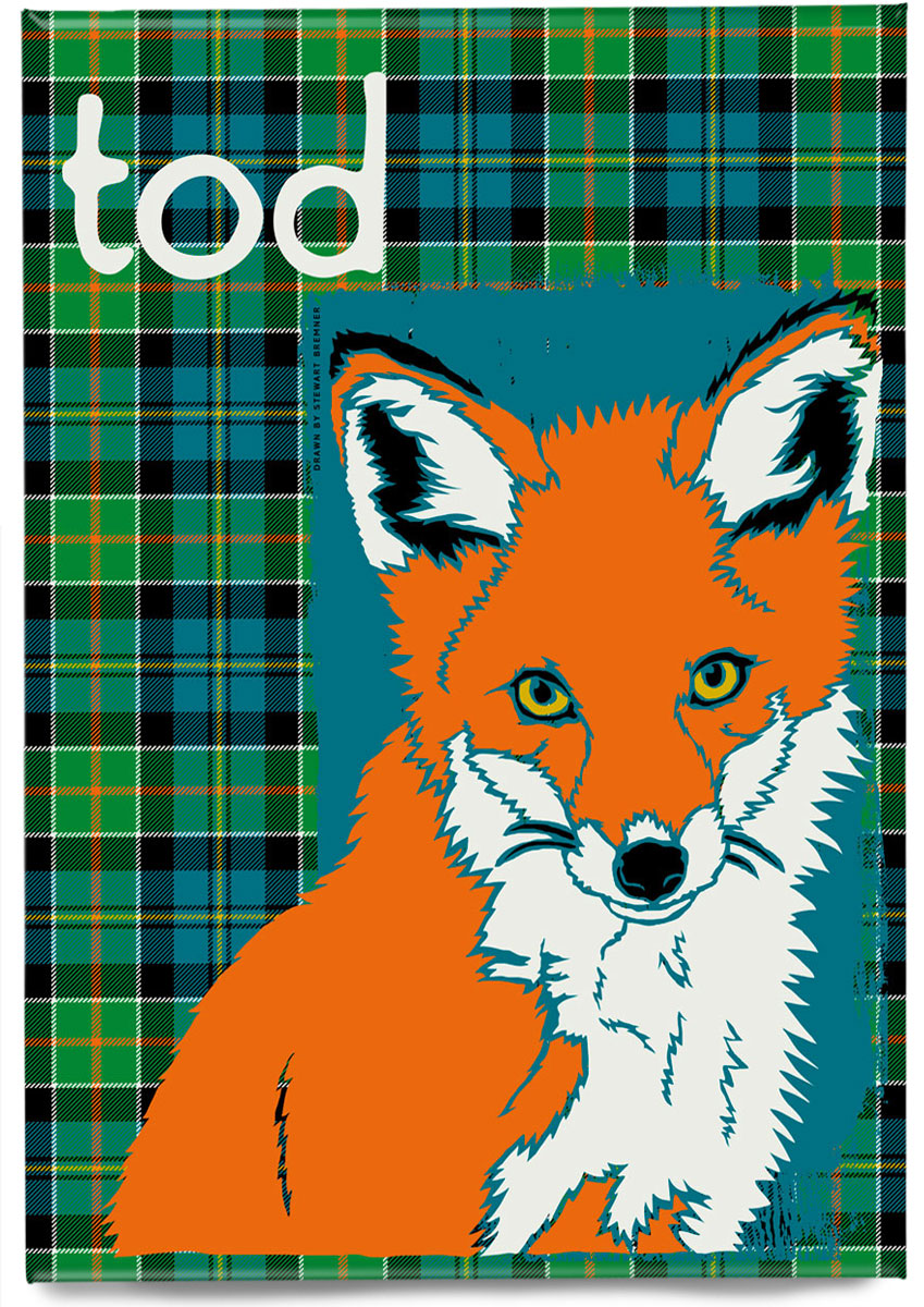 Tod oan tartan – magnet