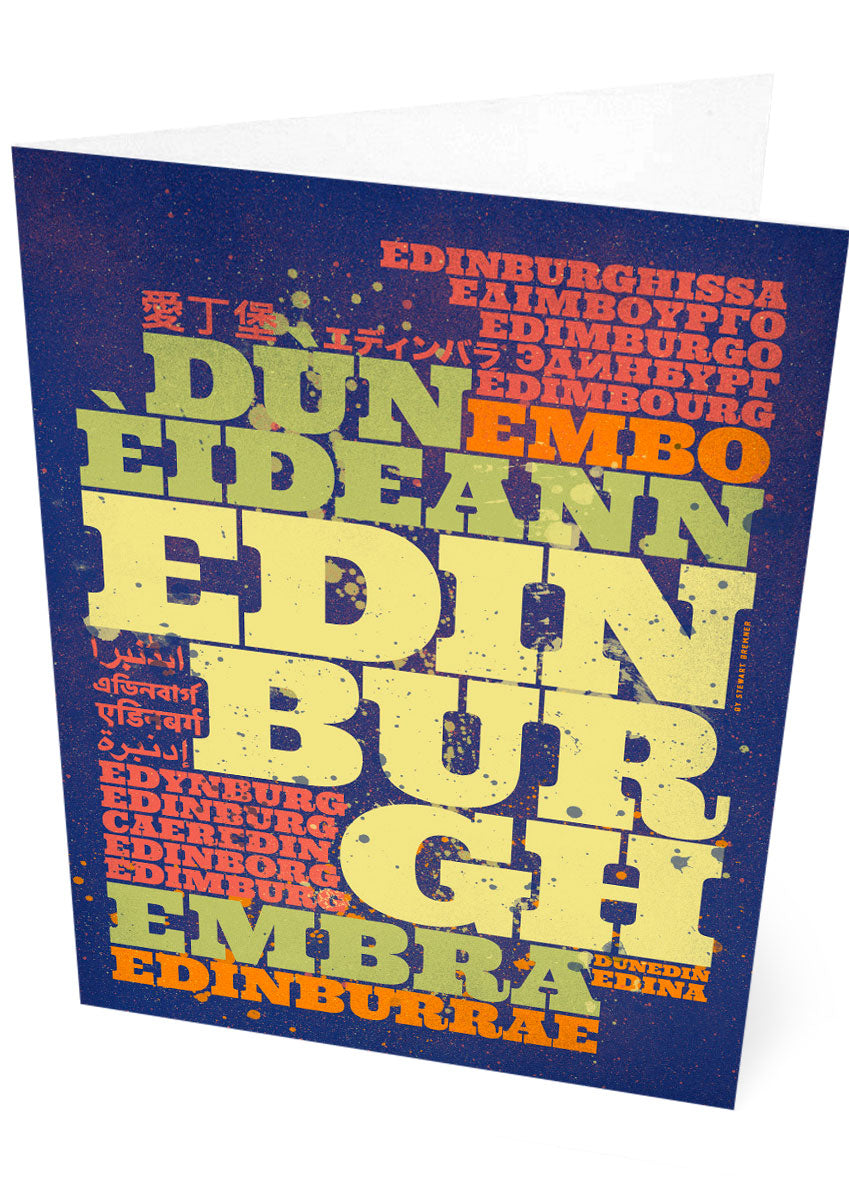 Edinburghs – card