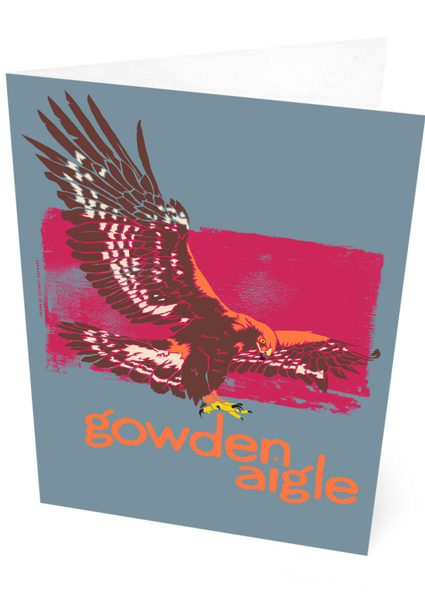 Gowden aigle – card – Stewart Bremner Prints