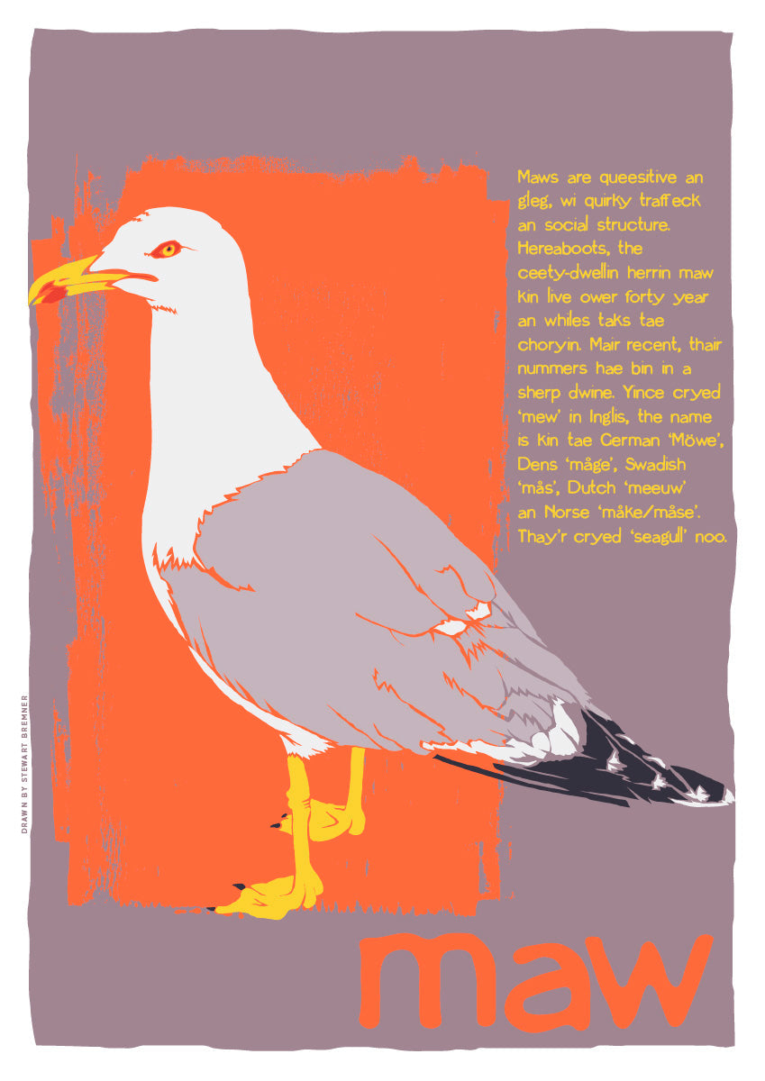 Maw – giclée print – Stewart Bremner Prints