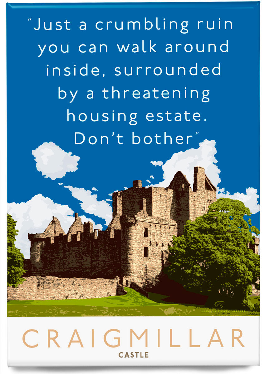 Craigmillar Castle is a crumbling ruin – magnet