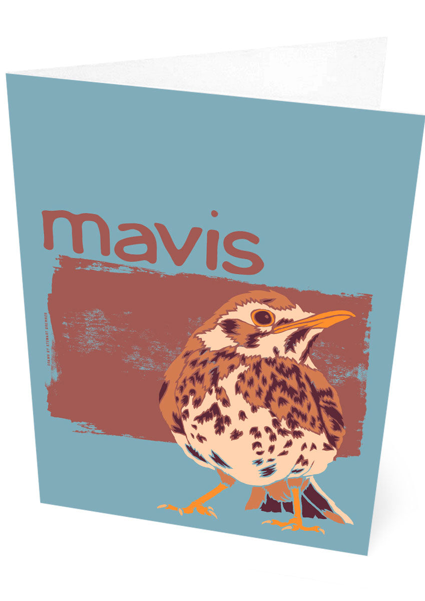 Mavis – card – Stewart Bremner Prints