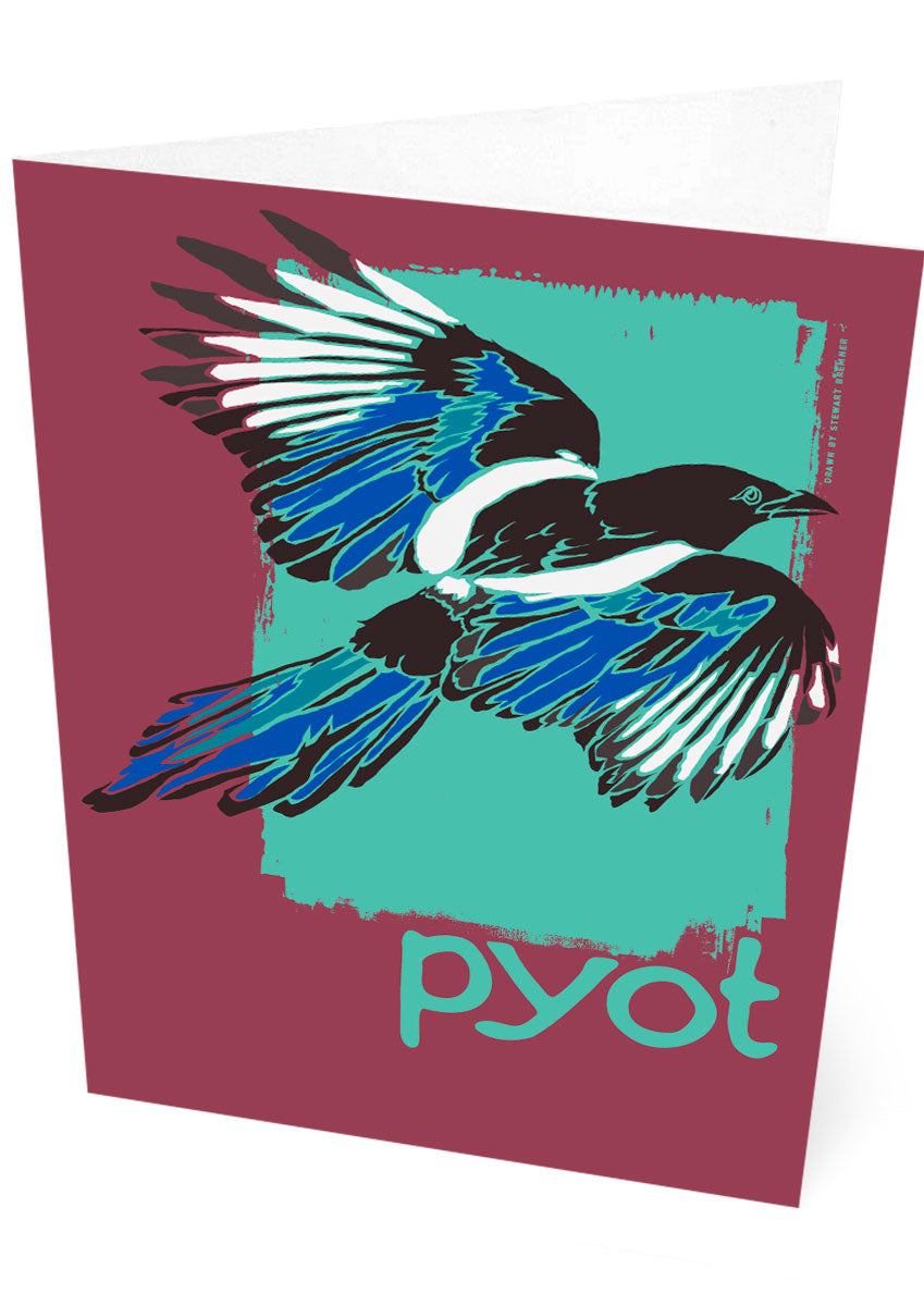 Pyot – card – Stewart Bremner Prints