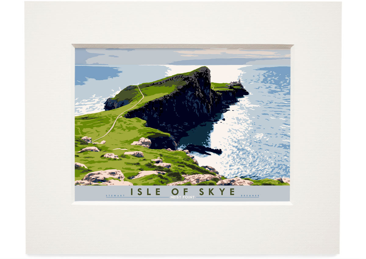 Isle of Skye: Neist Point – small mounted print