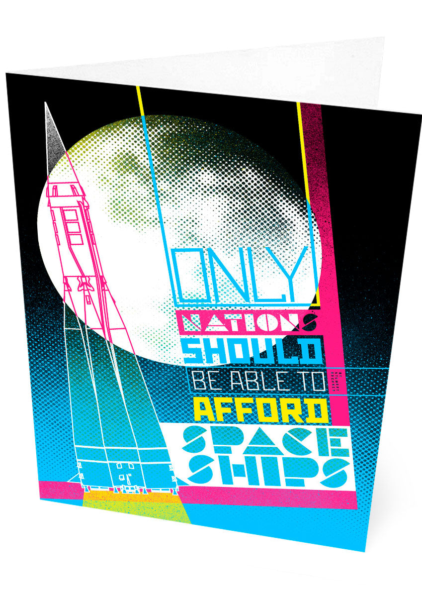 Only nations should have spaceships – card