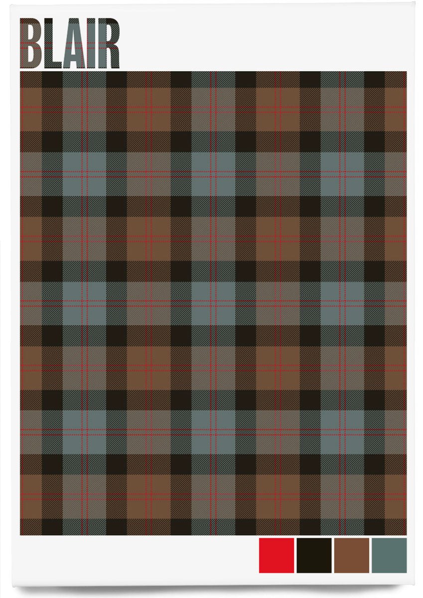 Blair Weathered tartan – magnet