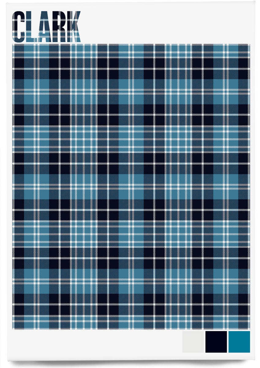 Clark Ancient tartan – magnet