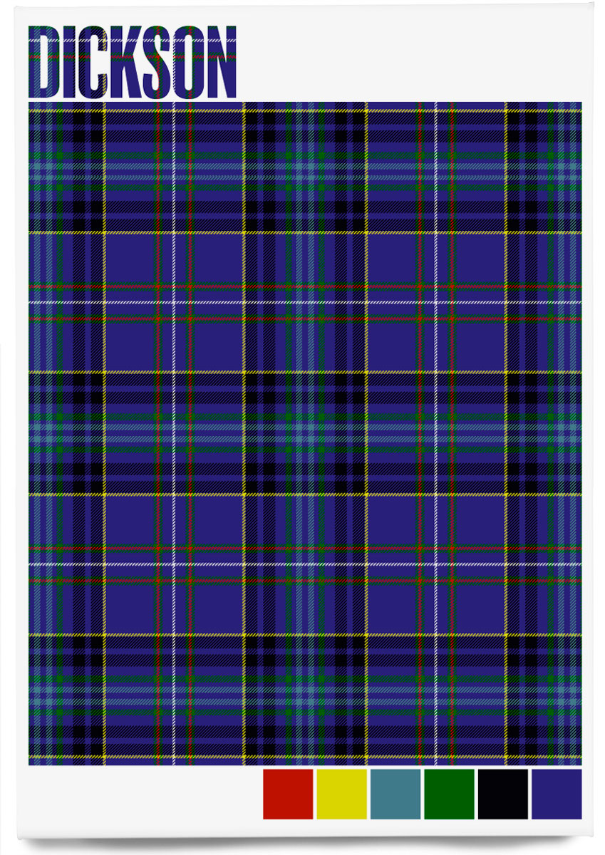 Dickson Modern tartan – magnet