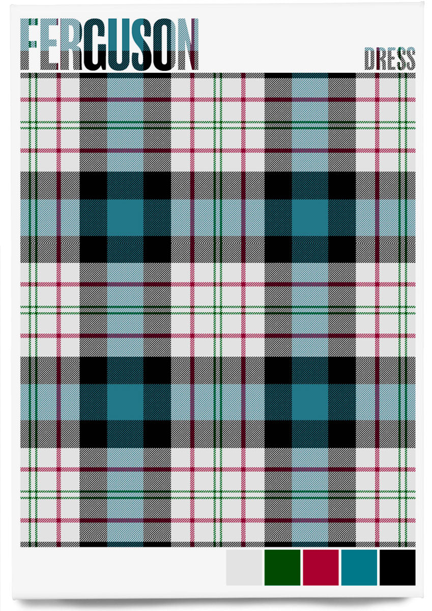 Ferguson Dress Modern tartan – magnet