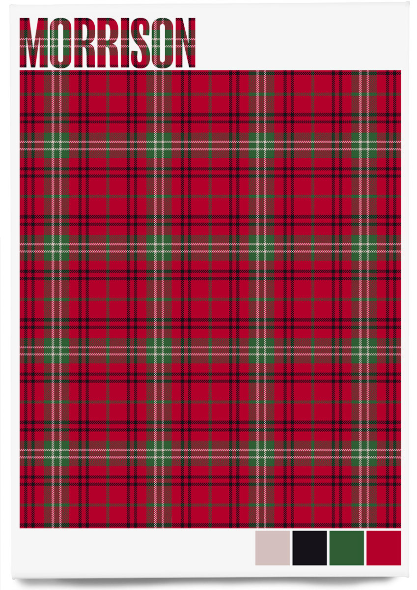 Morrison Muted tartan – magnet