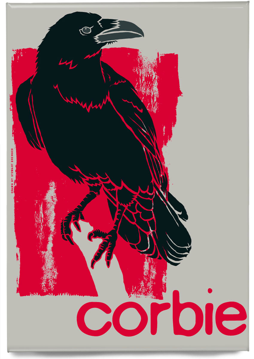 Corbie (red) – magnet