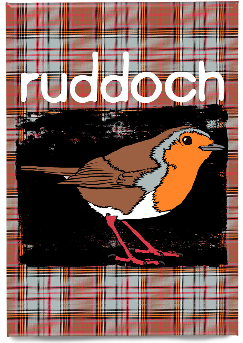 Ruddoch oan tartan – magnet