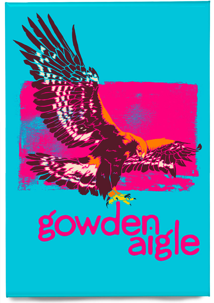 Gowden aigle (blue) – magnet