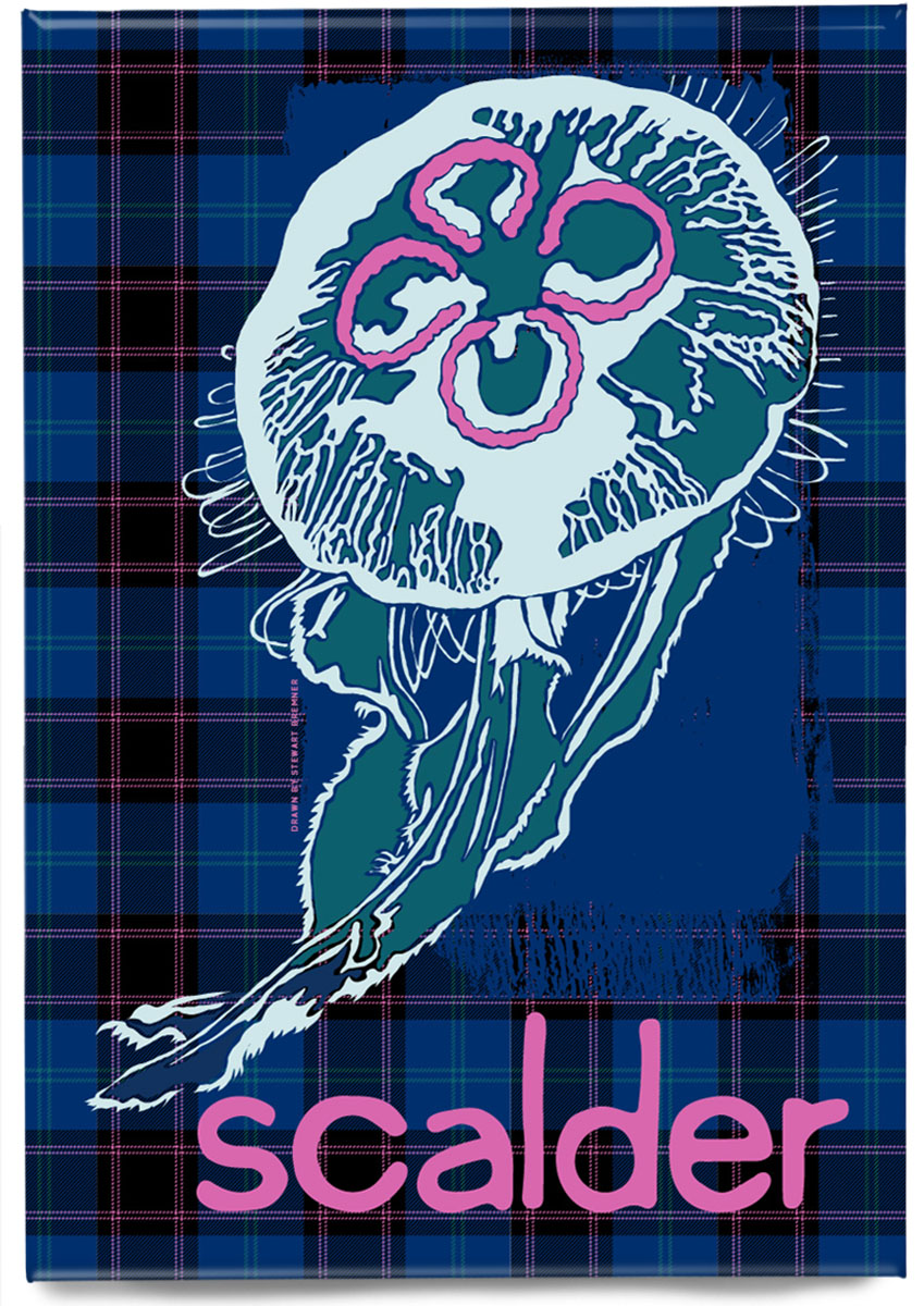 Scalder oan tartan – magnet