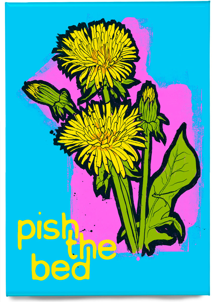 Pish the bed – magnet