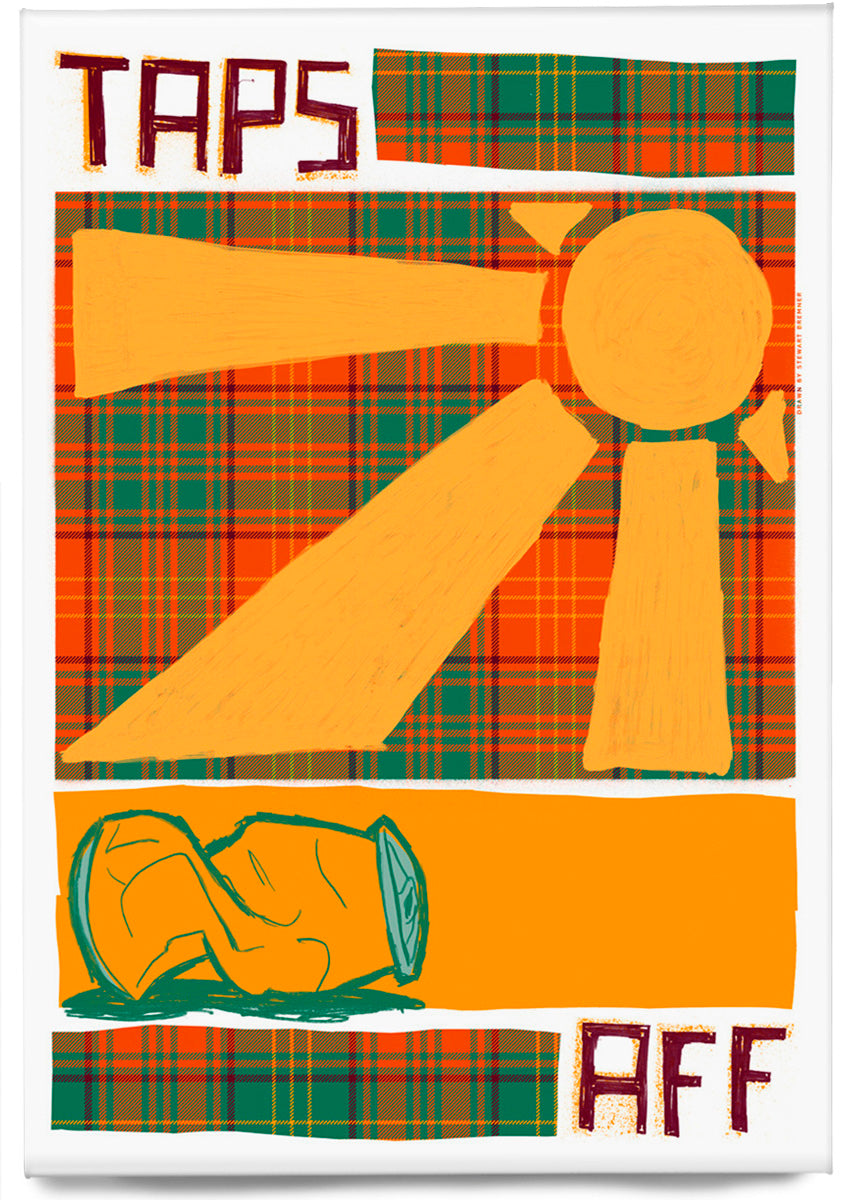 Taps aff (oan tartan) – magnet
