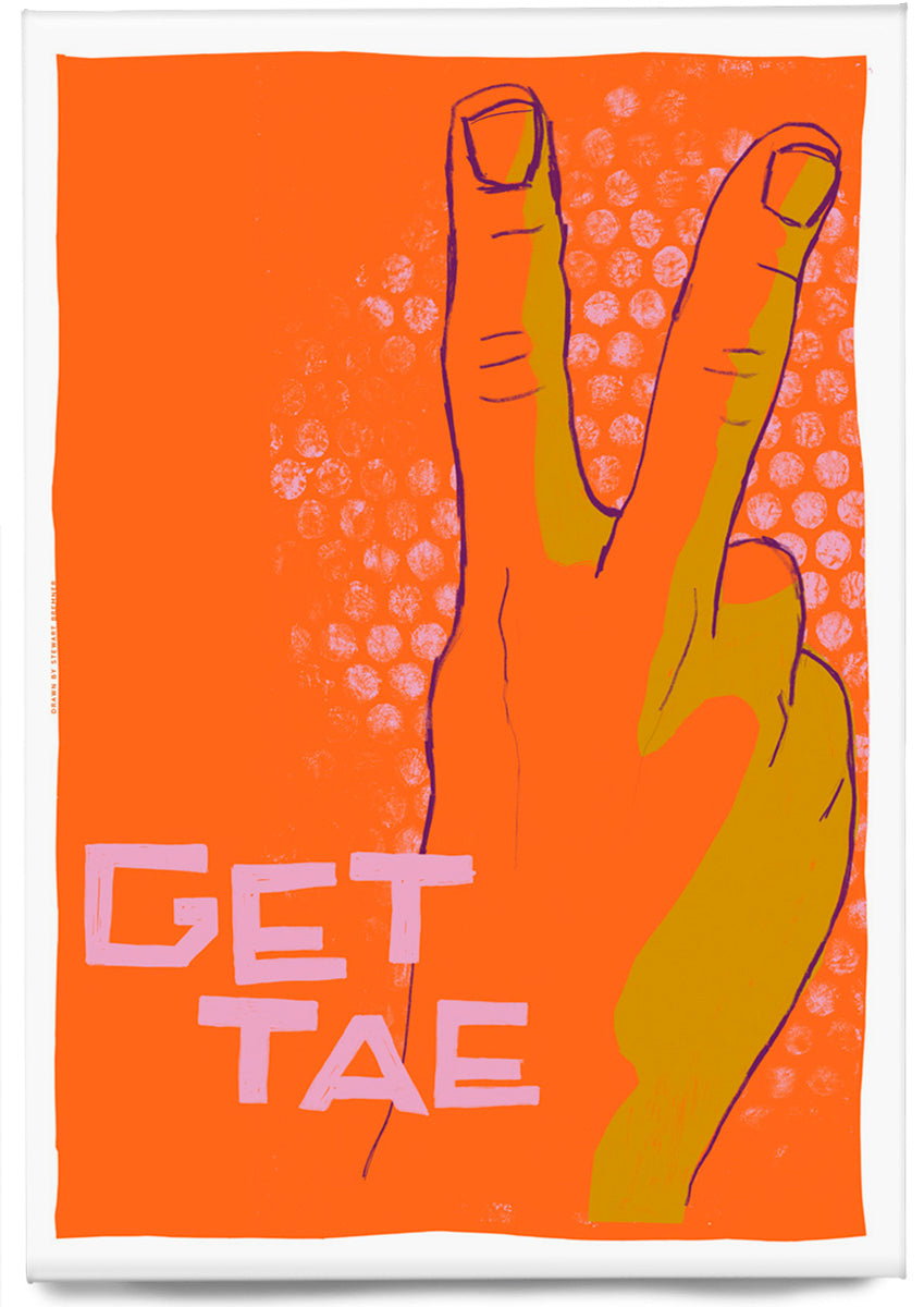 Get tae (orange) – magnet