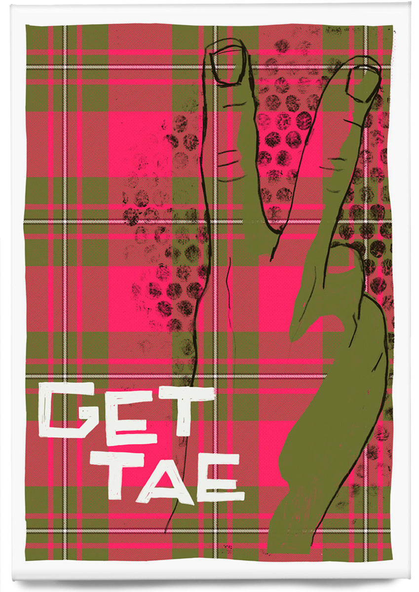 Get tae (oan tartan) – magnet