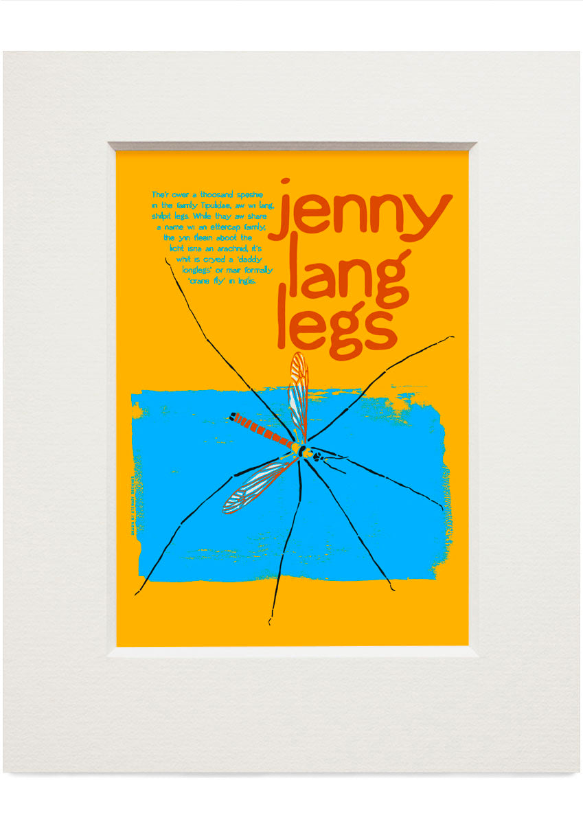 Jenny lang legs – small mounted print