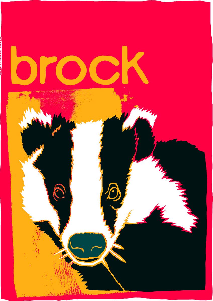 Brock (red) – poster