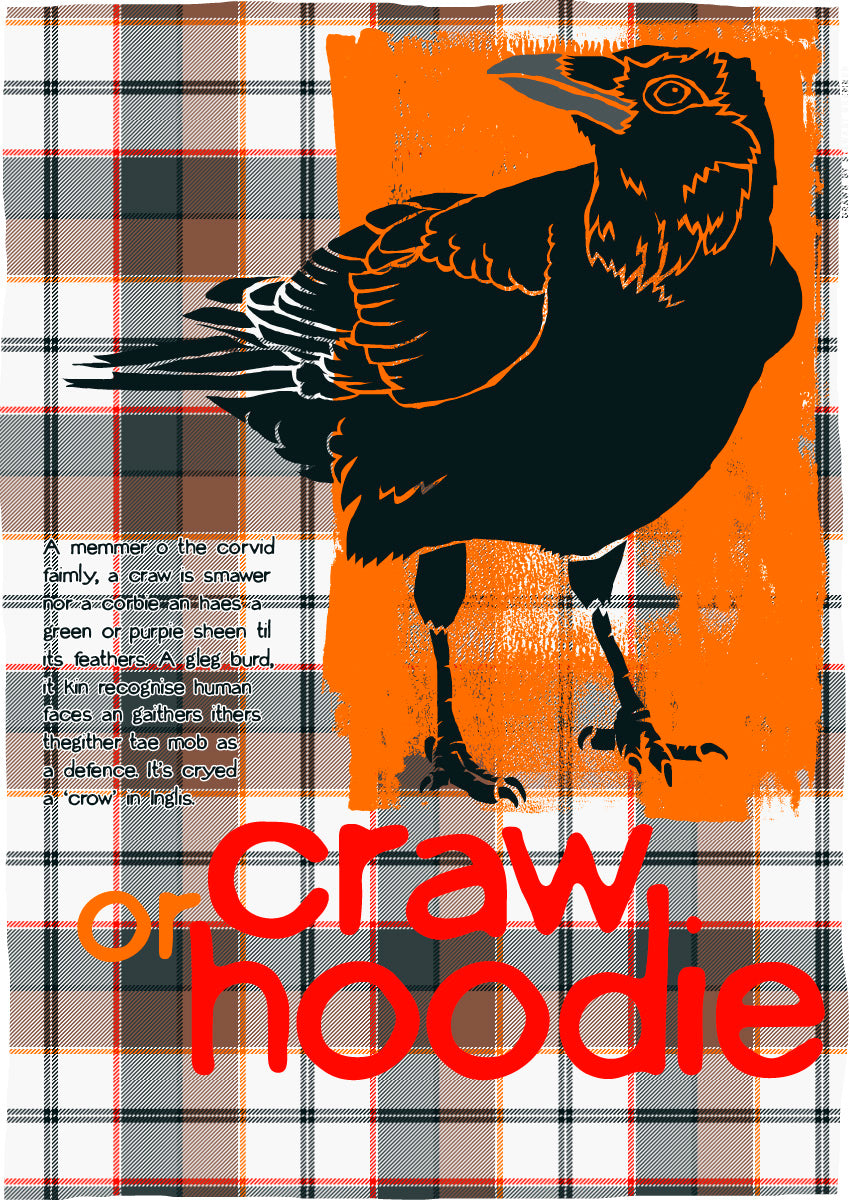 Craw oan tartan – giclée print