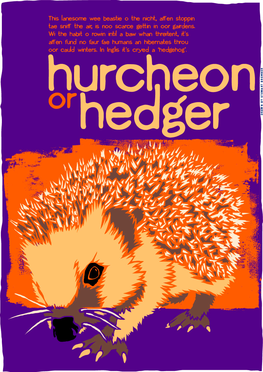 Hurcheon or hedger – giclée print