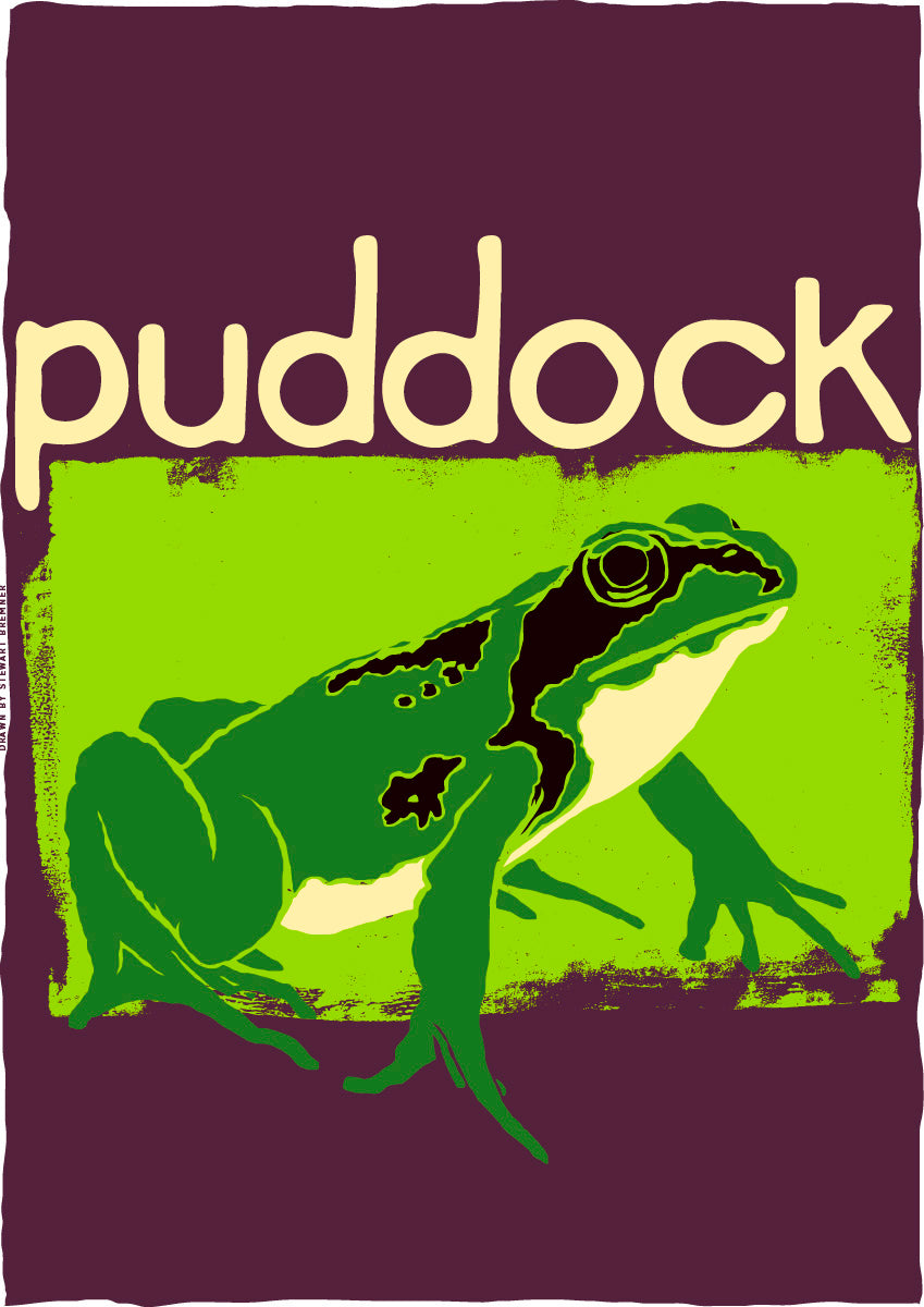 Puddock (brown) – poster