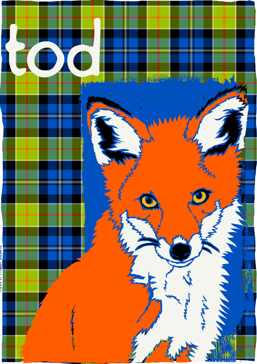 Tod oan tartan (green) – poster