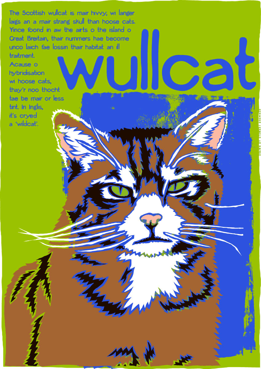 Wullcat – giclée print