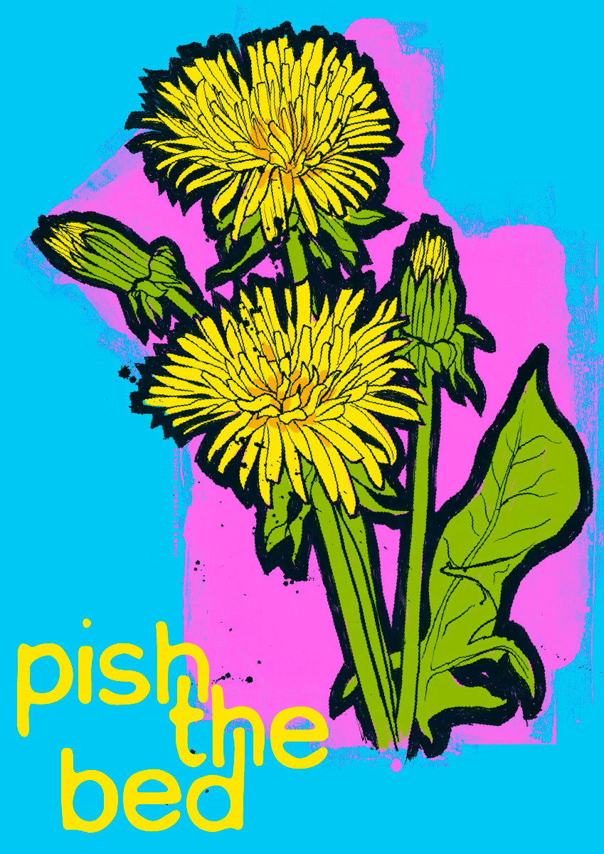 Pish the bed – poster