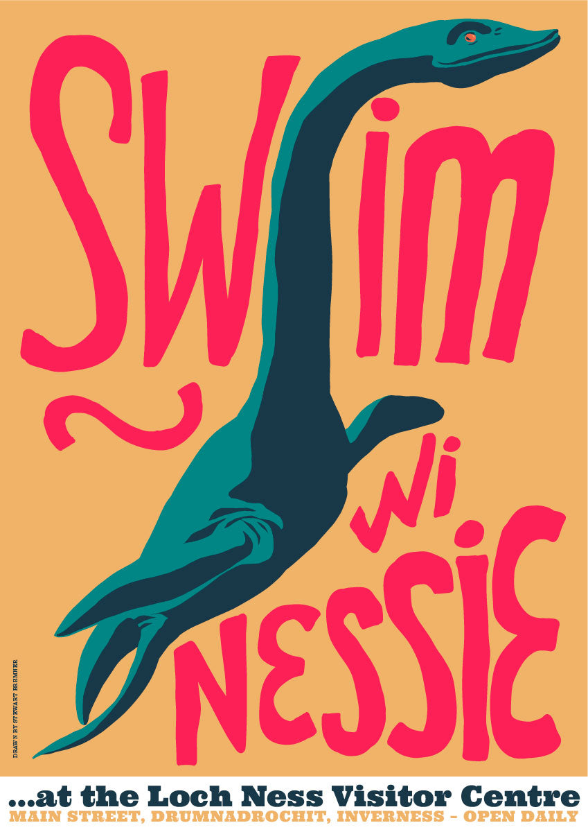Swim wi Nessie – poster