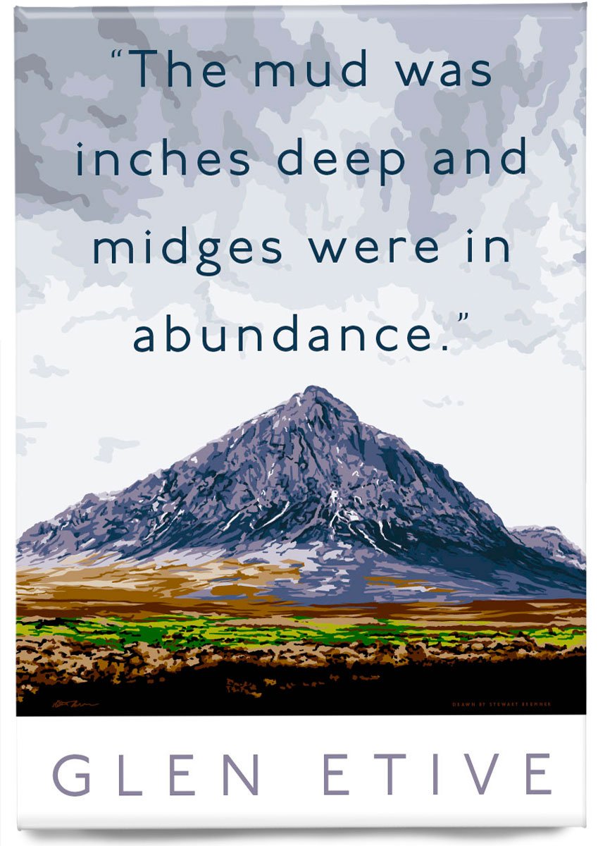 Glen Etive is muddy – magnet
