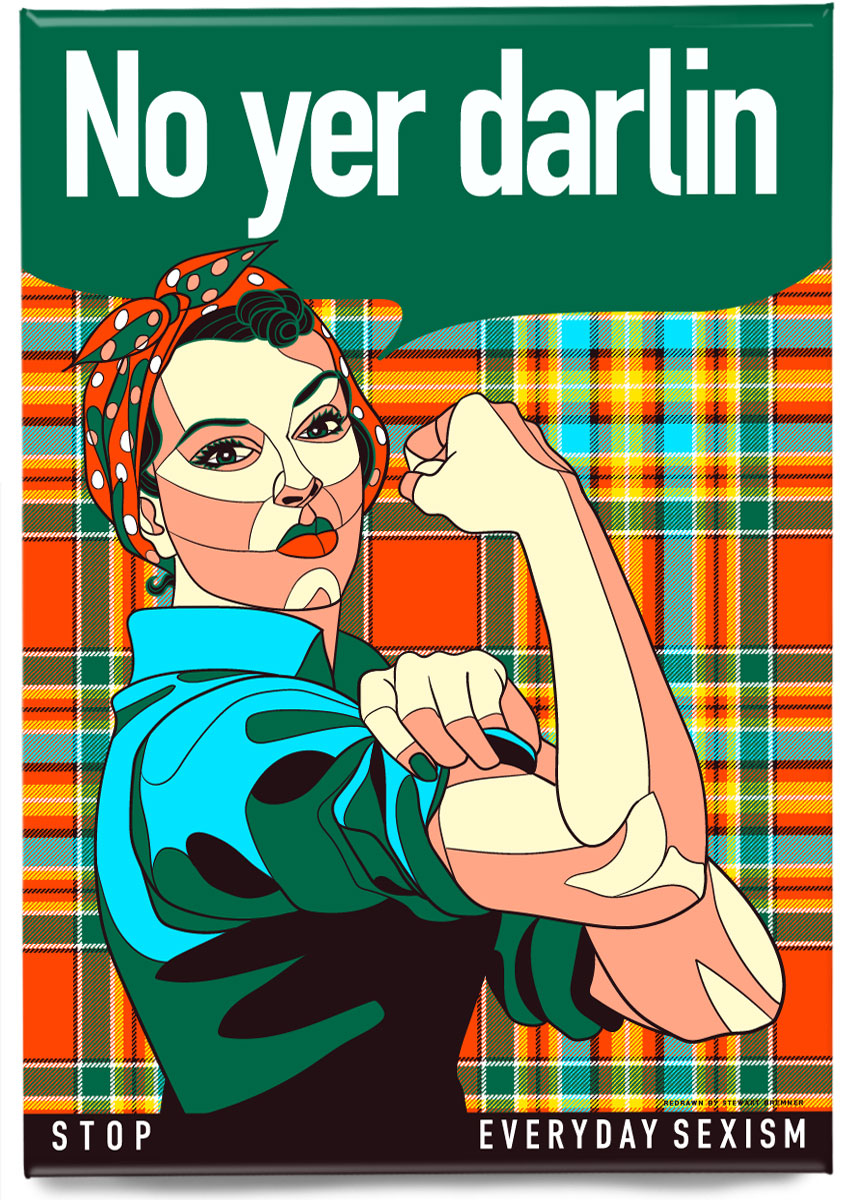 No yer darlin – magnet