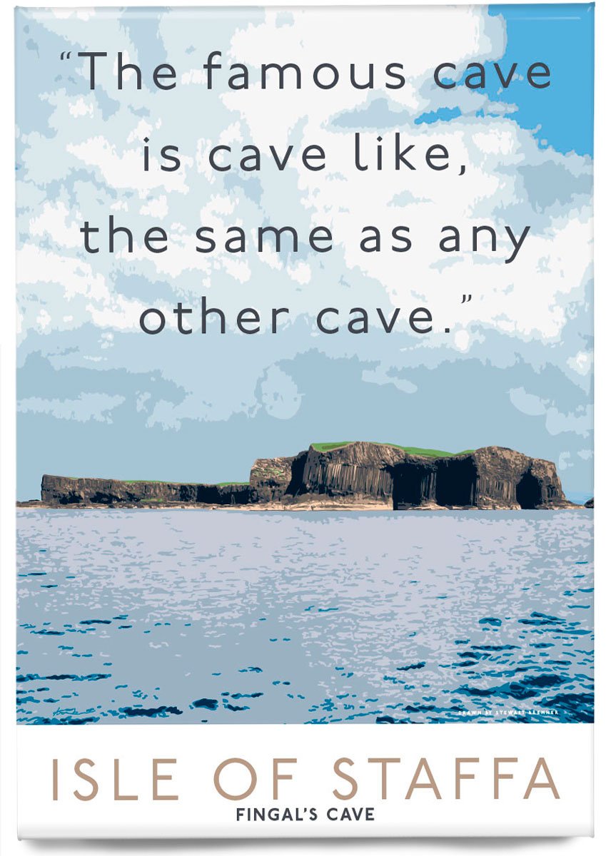 Fingal's Cave is like any other cave – magnet