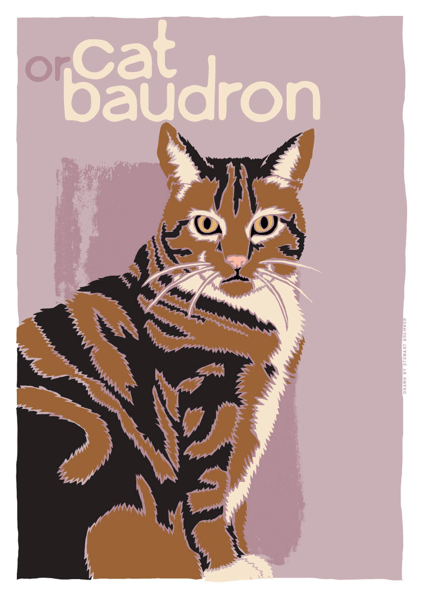 Cat or baudron – A4 poster