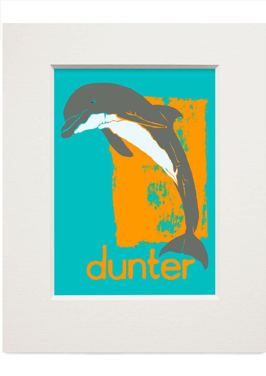 Dunter – small mounted print - Indy Prints by Stewart Bremner