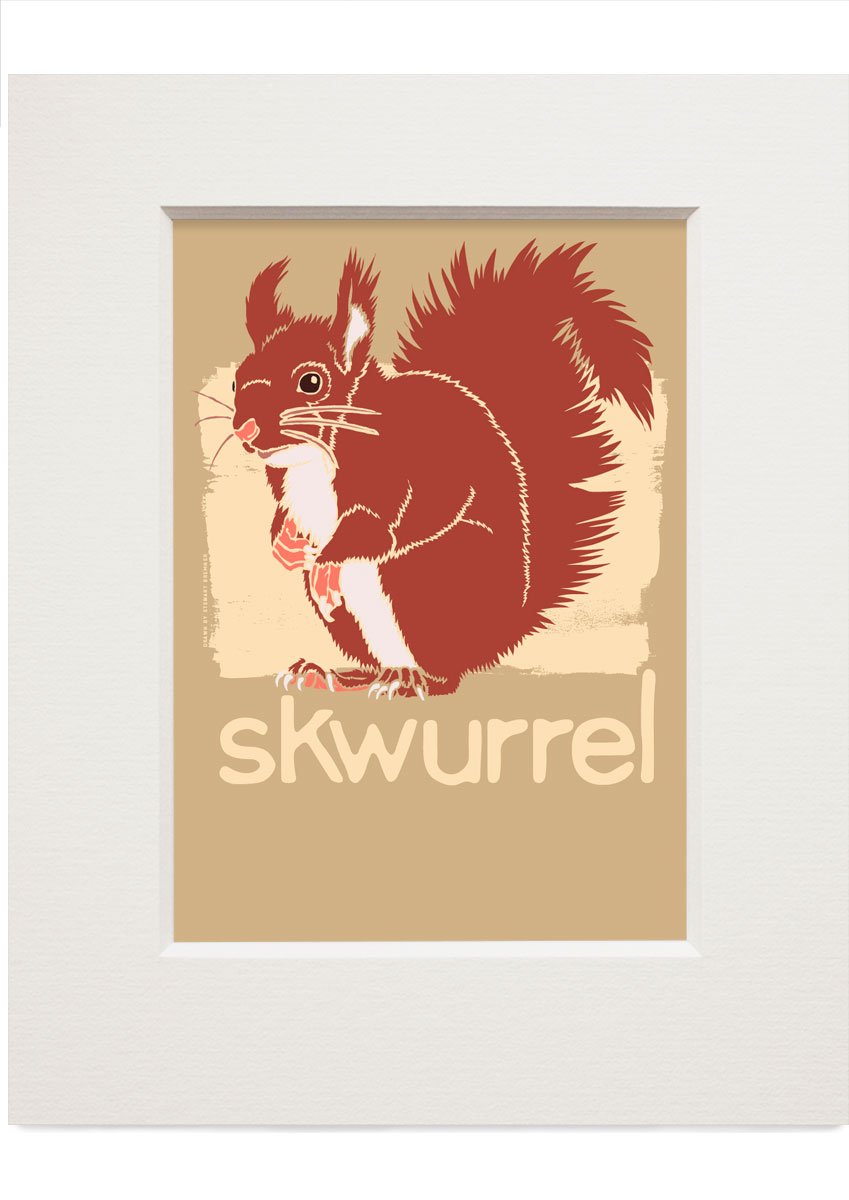 Con – small mounted print - Indy Prints by Stewart Bremner