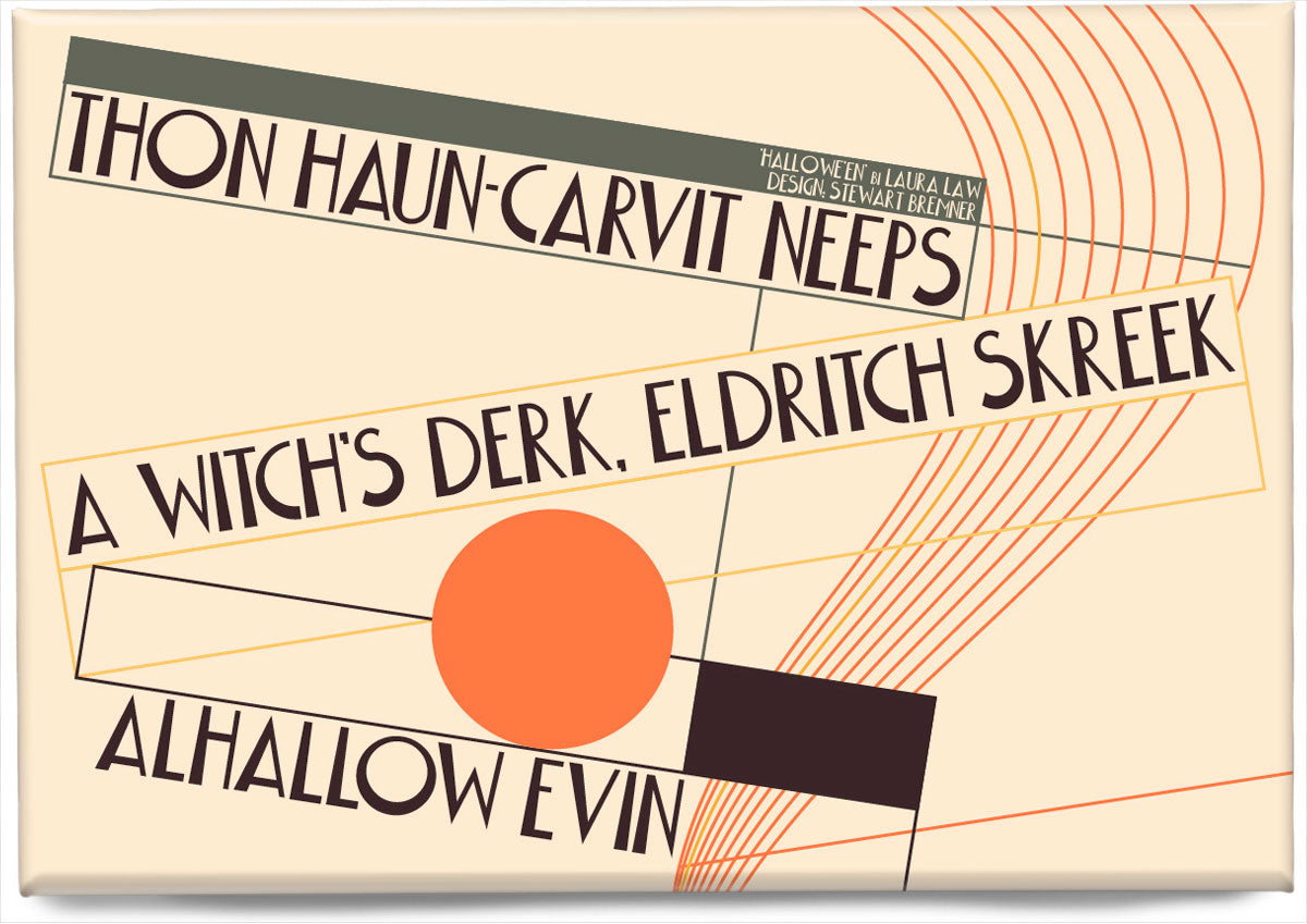 Hallowe'en by Laura Law – magnet