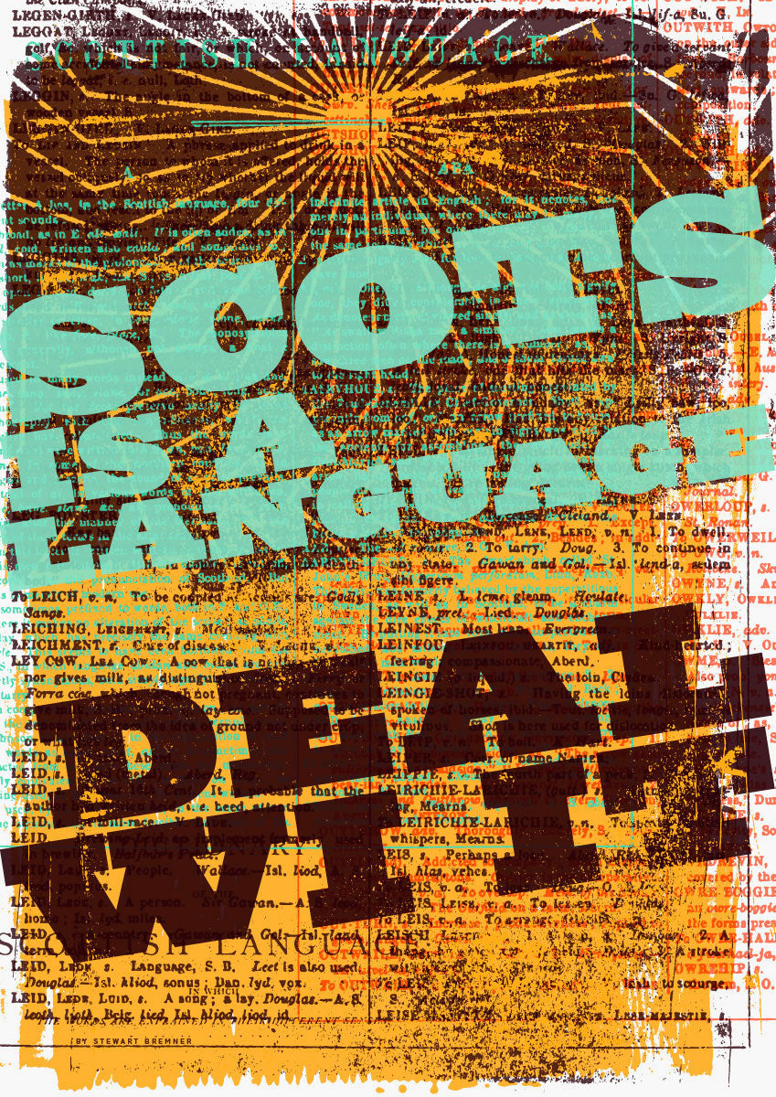 Scots is a language – poster