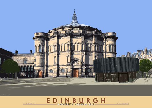 New landscape: Edinburgh's McEwan Hall