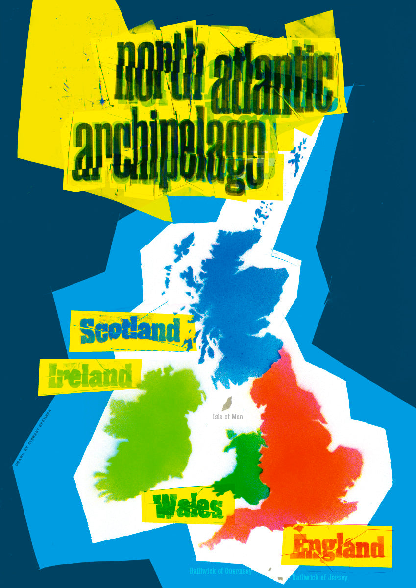 North Atlantic Archipelago – giclée print