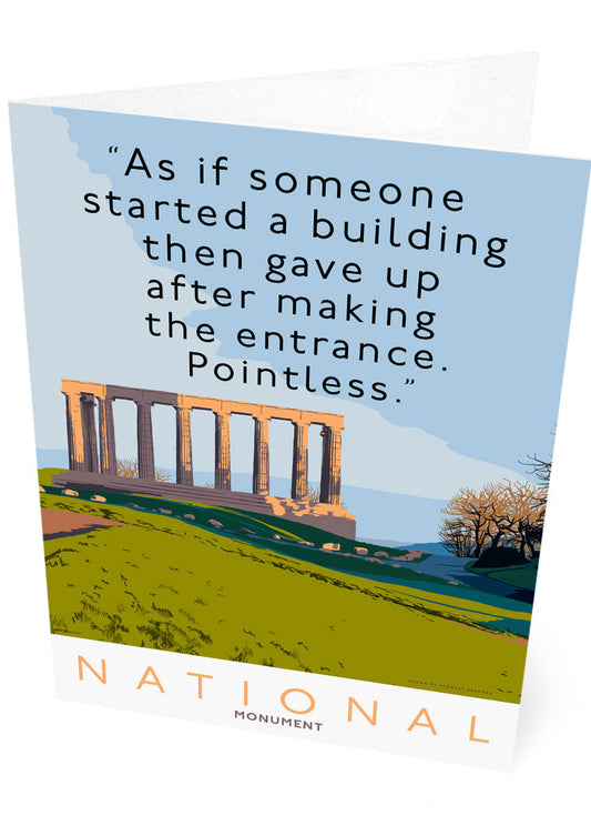 The National Monument is pointless – card